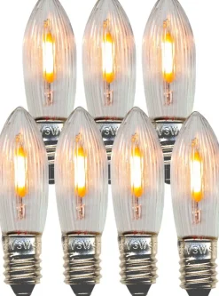 LED-varalamppu Star Trading Universal LED 300-77, Ø13x45, E10, 2100K, 11lm, 7kpl