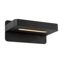 LED-yöpöytävalaisin Lucide Atkin 14x25x11,5cm 5W musta