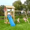 Leikkikeskus Jungle Gym Casa ja Swing Module X'tra sis. liukumäen