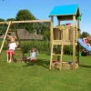 Leikkikeskus Jungle Gym Castle ja Climb Module X'tra sis. liukumäen