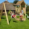 Leikkikeskus Jungle Gym Club ja Swing Module X'tra sis. liukumäen