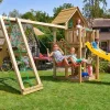 Leikkikeskus Jungle Gym Cubby ja Climb Module X'tra sis. liukumäen