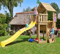 Leikkitorni Jungle Gym Cubby sis. liukumäen