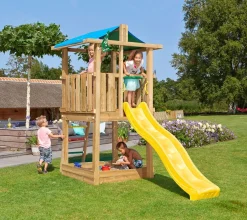 Leikkitorni Jungle Gym Hut sis. liukumäen