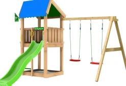 Leikkitornikokonaisuus Jungle Gym Home 2.1, 2-Swing Module 220, ilman liukumäkeä