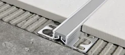 Liikuntasaumalista Progress Profiles Proflex AL 2,7m 17mm 12,5mm harmaa