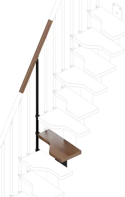 Lisäaskelma Rintal Mini -portaisiin, leveys 61cm