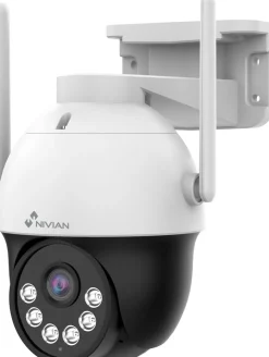 Lisävalvontakamera Celotron Nivian Professional PT-Dome, 3MP, sisä-ja ulkokäyttöön, sähköisesti etänä käänneltävä