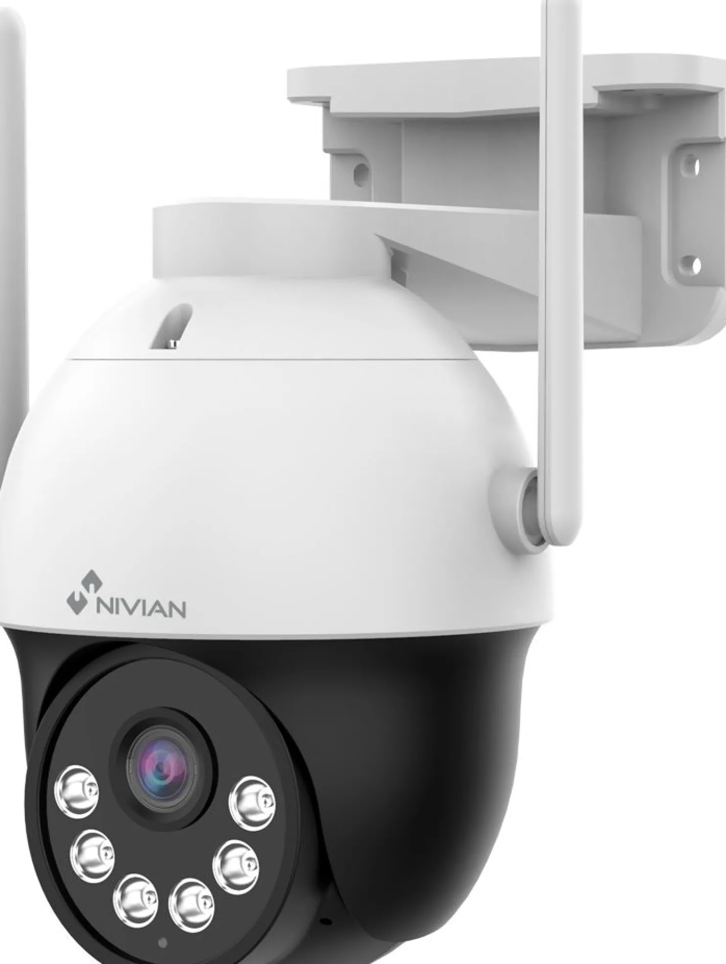 Lisävalvontakamera Celotron Nivian Professional PT-Dome, 3MP, sisä-ja ulkokäyttöön, sähköisesti etänä käänneltävä