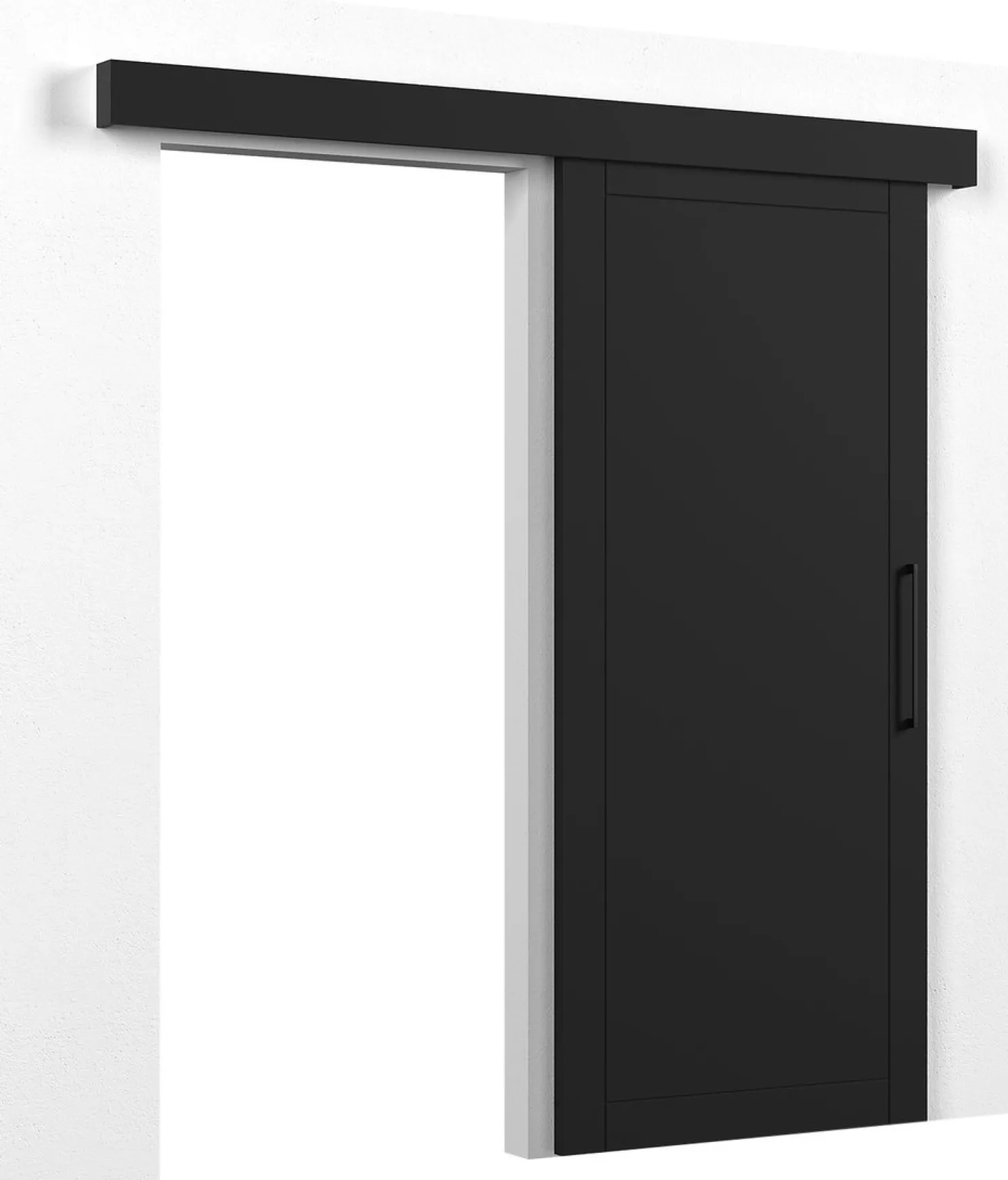Liukuovi Eltap Charlise 204x90cm, musta
