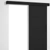 Liukuovi Eltap Crestina 206x96.5cm, musta