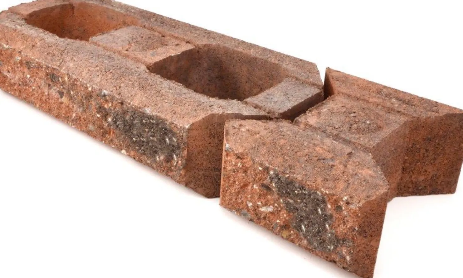 Lohkomuurikivi Lakkapari 480x200x100 mm ja 80x200x100 mm karelia