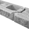 Lohkomuurikivipari Lakka 480x200x100 mm ja 80x200x100 mm harmaa