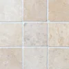 Luonnonkivilaatta Qualitystone Square White, 100 x 100 mm