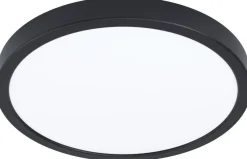 Älykatto-/seinävalaisin Eglo Argolis-Z, LED, Ø28.5cm, ulos, musta