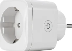 Älypistorasia Celotron Nivian Smart, sisäkäyttöön, TUYA Smartlife Wifi/Wlan, valkoinen