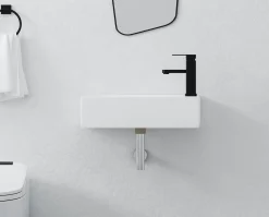 Malja-allas Bathlife Krut 500x250 mm valkoinen