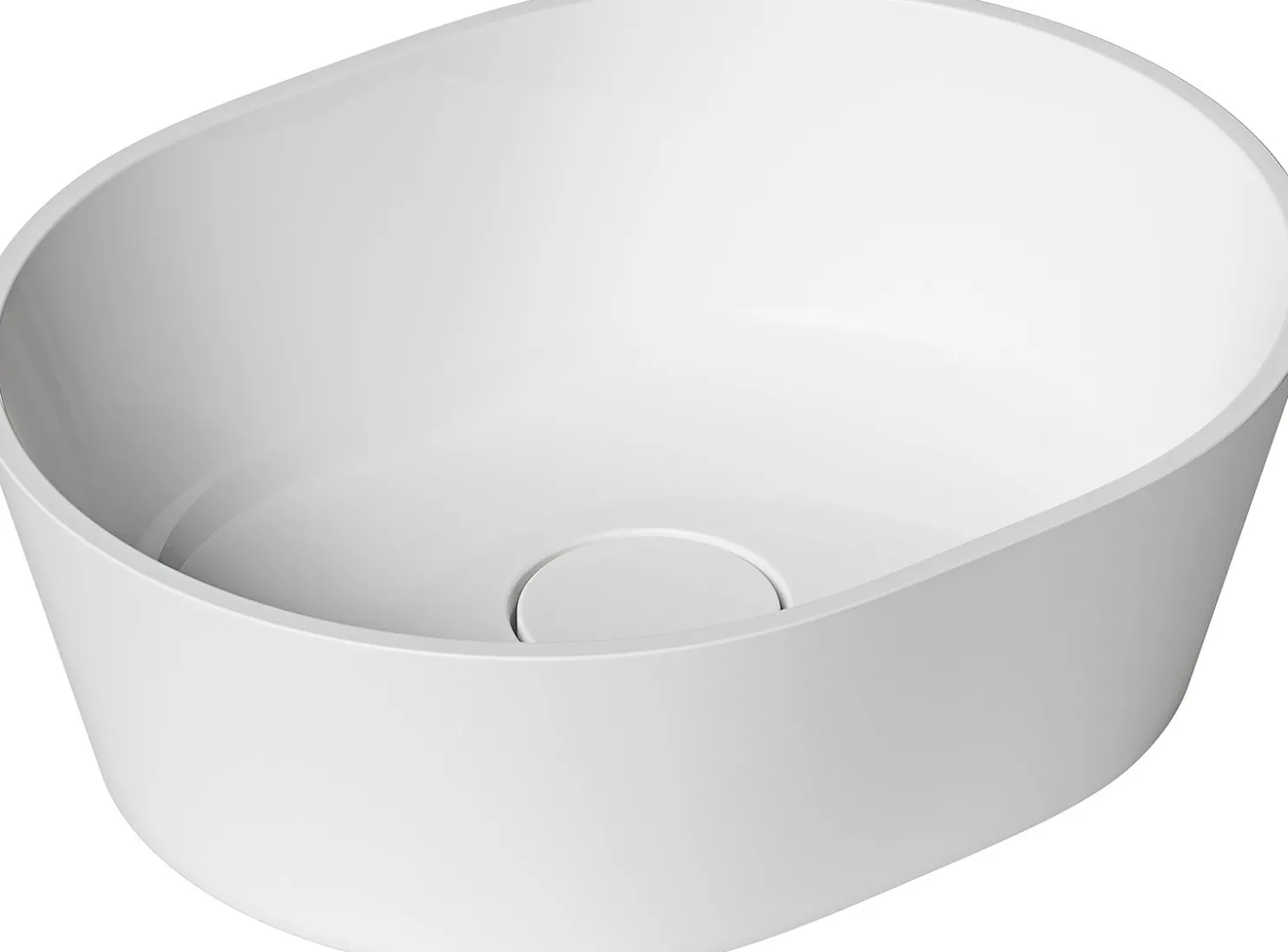 Malja-allas Mora Lava II S, 470x380 mm, valkoinen