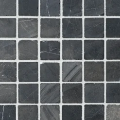 Marmorimosaiikki Qualitystone Square Gray, verkolla, 50 x 50 mm