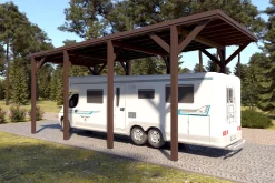 Matkailuautokatos Holzbrüder Ralf 32m2