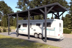 Matkailuautokatos Holzbrüder Ralf 32m2