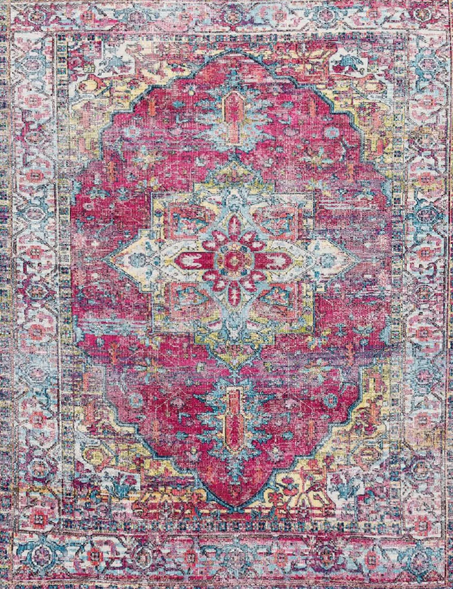 Matto Linento Woosonil114, 160x230cm, punainen
