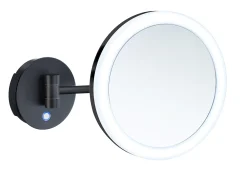 MeikkipeiliSmedbo Outline Dual light Ø200 mm paristokäyttöisellä valolla ja hipaisukytkimellä 5-kertainen suurennos