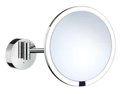 Meikkipeili Smedbo Outline Sensor FK487EP Ø215 mm akkukäyttöisellä valolla 7-kertainen suurennos