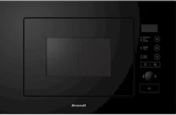 Mikroaaltouuni Brandt BMG2508B, 594x382x355mm, musta, integroitava