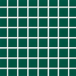 Mosaiikkilaatta Pukkila Color Victorian Green, himmeä, sileä, 22x22mm