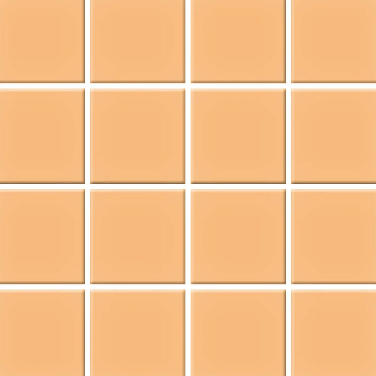Mosaiikkilaatta Pukkila Color Amber, himmeä, sileä, 47x47mm