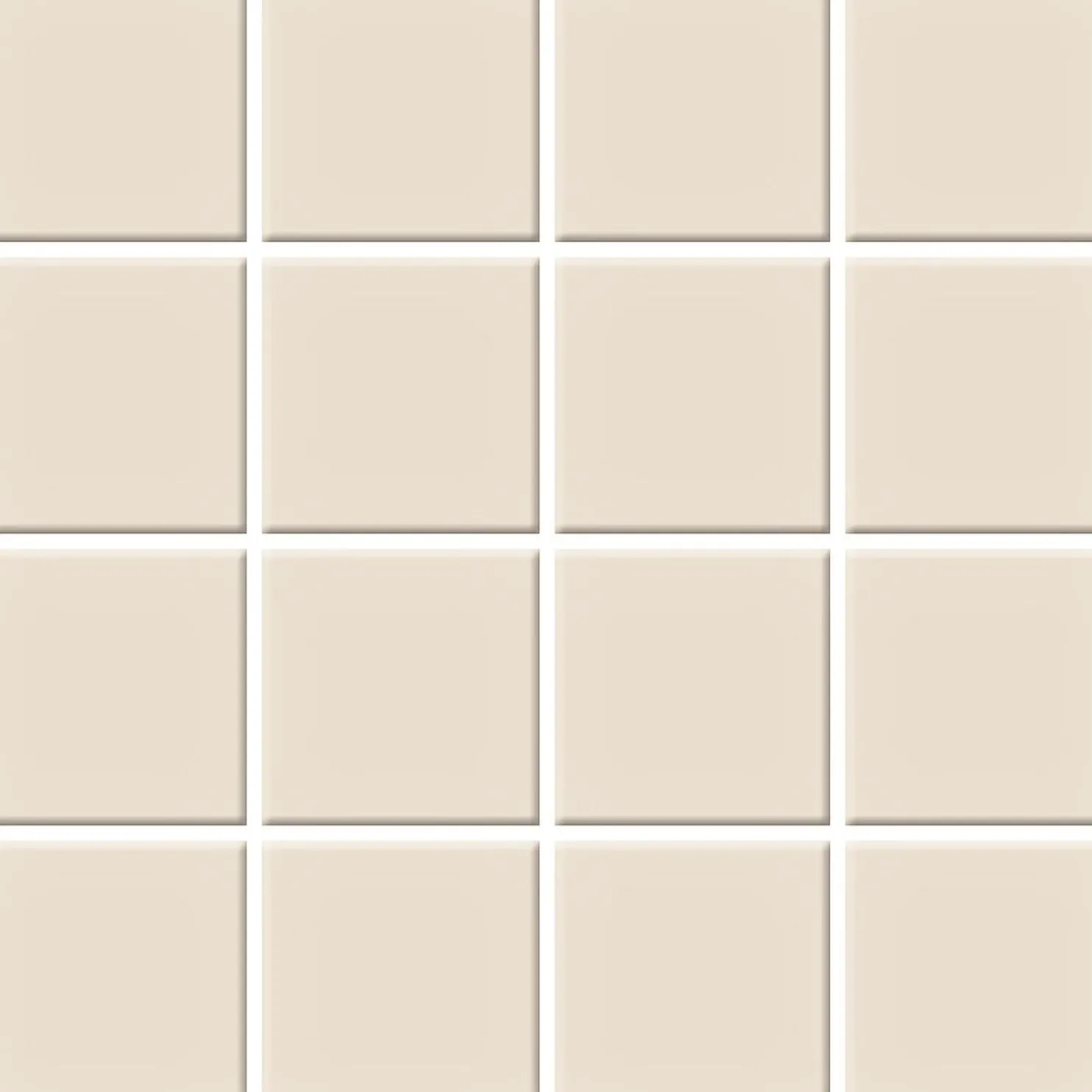 Mosaiikkilaatta Pukkila Color Jasmine, himmeä, sileä, 47x47mm