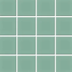 Mosaiikkilaatta Pukkila Color Sea Green, himmeä, sileä, 47x47mm