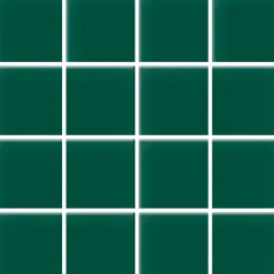 Mosaiikkilaatta Pukkila Color Victorian Green, himmeä, sileä, 47x47mm