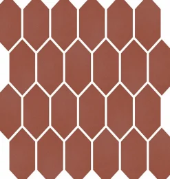 Mosaiikkilaatta Pukkila Natura Victoria PORTLAND, matta, tasapintainen, lasikuituverkolla, 9.6x4.4cm
