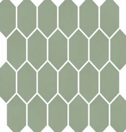 Mosaiikkilaatta Pukkila Natura Victoria PORTLAND, matta, tasapintainen, lasikuituverkolla, 9.6x4.4cm