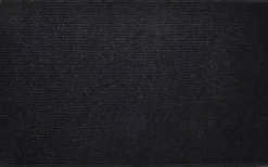 Musta pvc ovimatto 90 x 120 cm