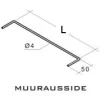 Muurausside LECA LSH-380, 50kpl
