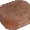 Muurikivi Rudus Aitakivi kansipääty 200x200x100 mm sileä punainen