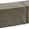 Muurikivi Rudus Antikko 330x165x165 mm profiloitu mustaharmaa