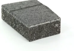 Muurikivi Rudus Muurikko kulmakivi 352x235x100 mm sileä musta