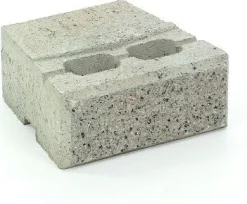 Muurikivi Rudus Muurikko peruskivi 235x235x100 mm sileä harmaa