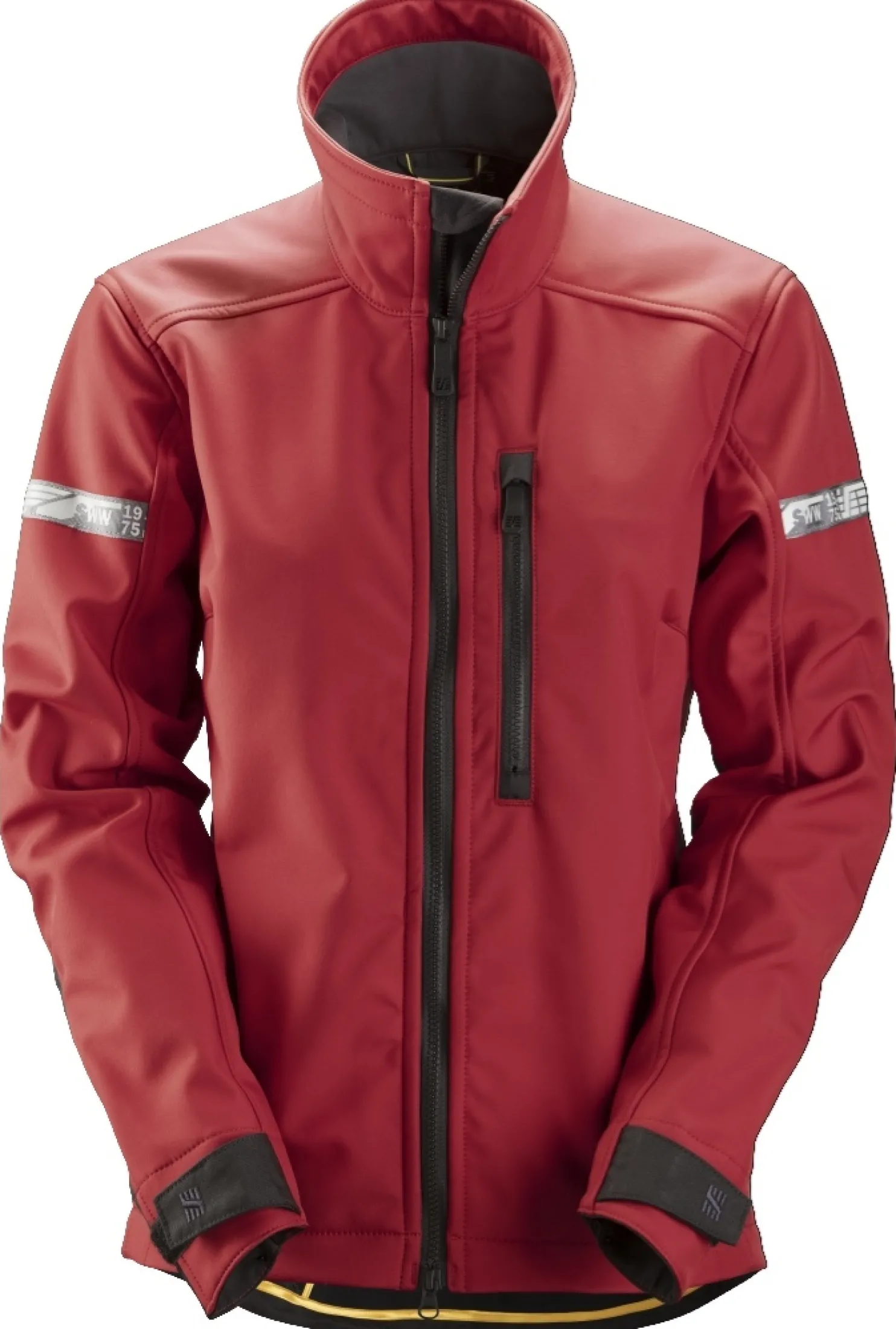 Naisten softshell-takki Snickers Workwear 1207 punainen