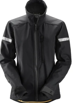 Naisten softshell-takki Snickers Workwear 1207 musta