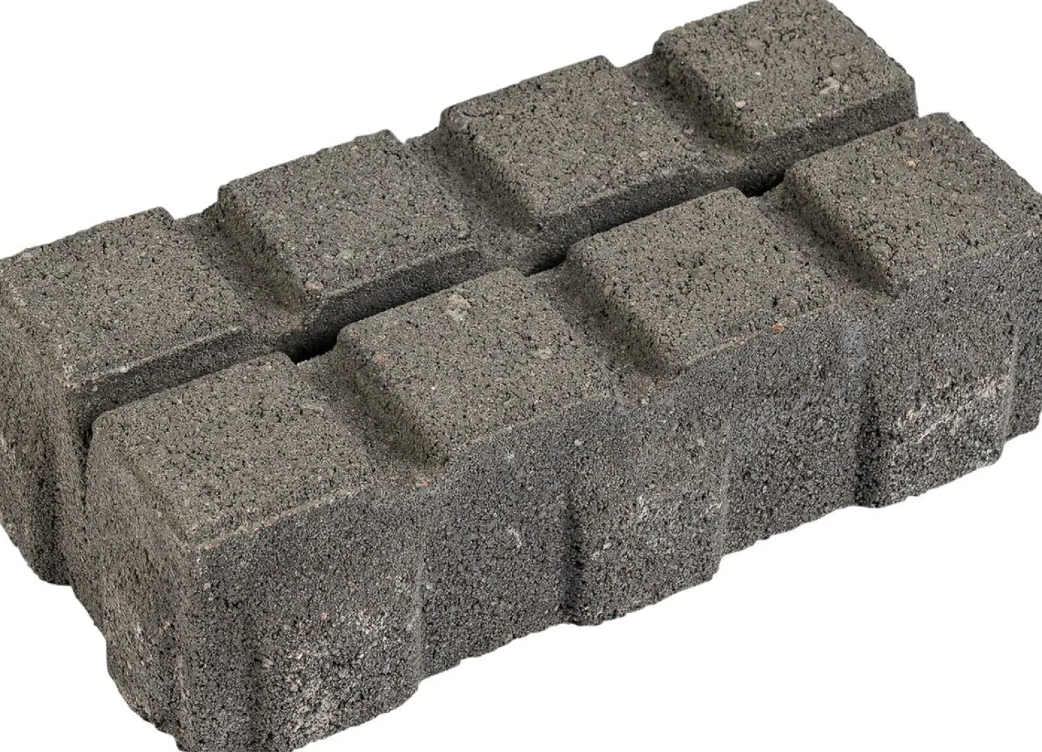 Nurmikivi 278x138x80 mm punainen