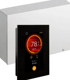 Ohjauskeskus Harvia Fenix FX170 WiFi Core, 17kW, ovianturilla, musta