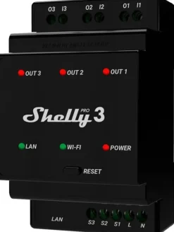 Ohjelmoitava rele Shelly Pro 3