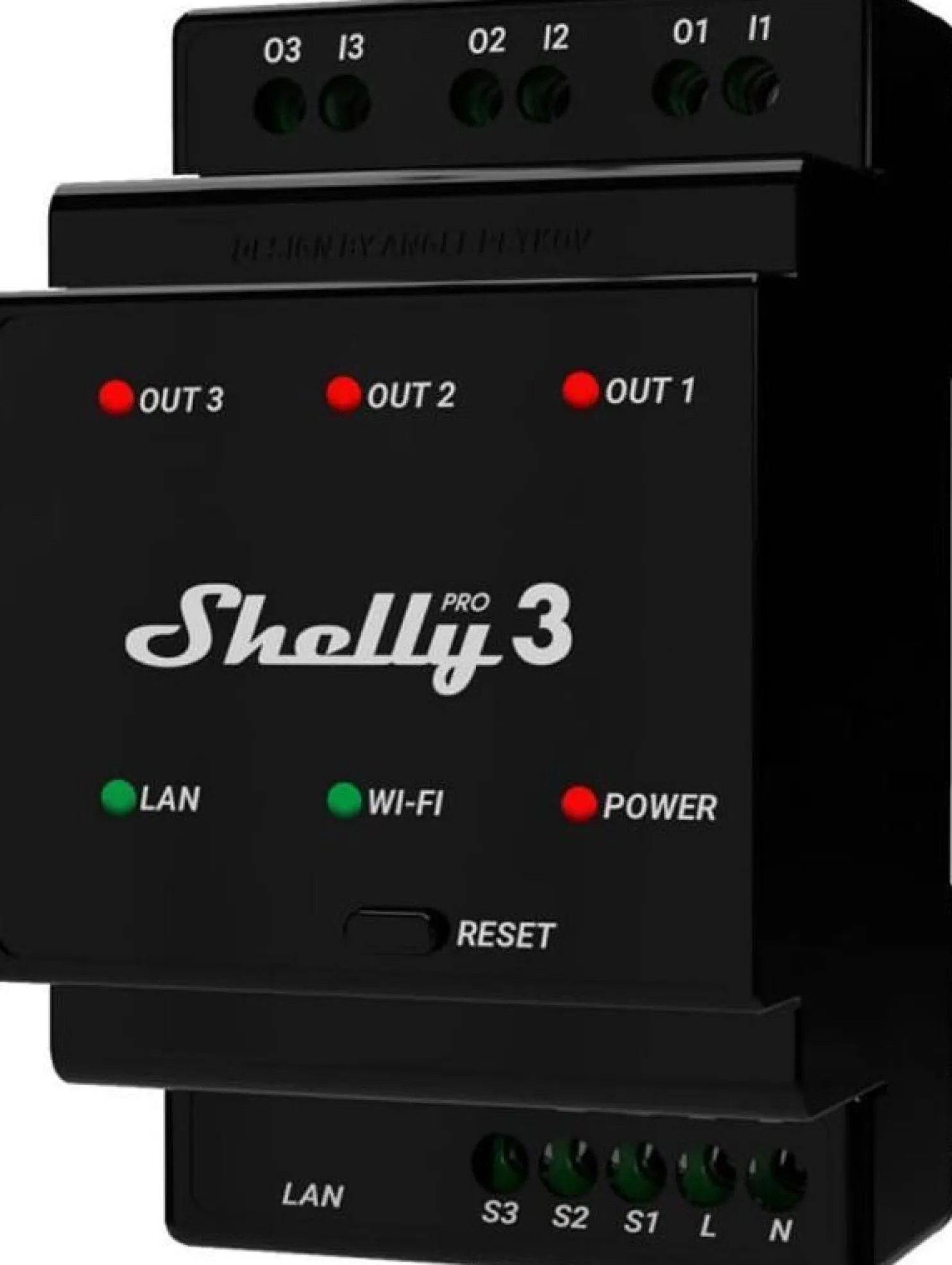 Ohjelmoitava rele Shelly Pro 3