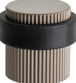 Ovenpysäytin Beslag Design Helix Stripe, 32x38mm, tumma pronssi