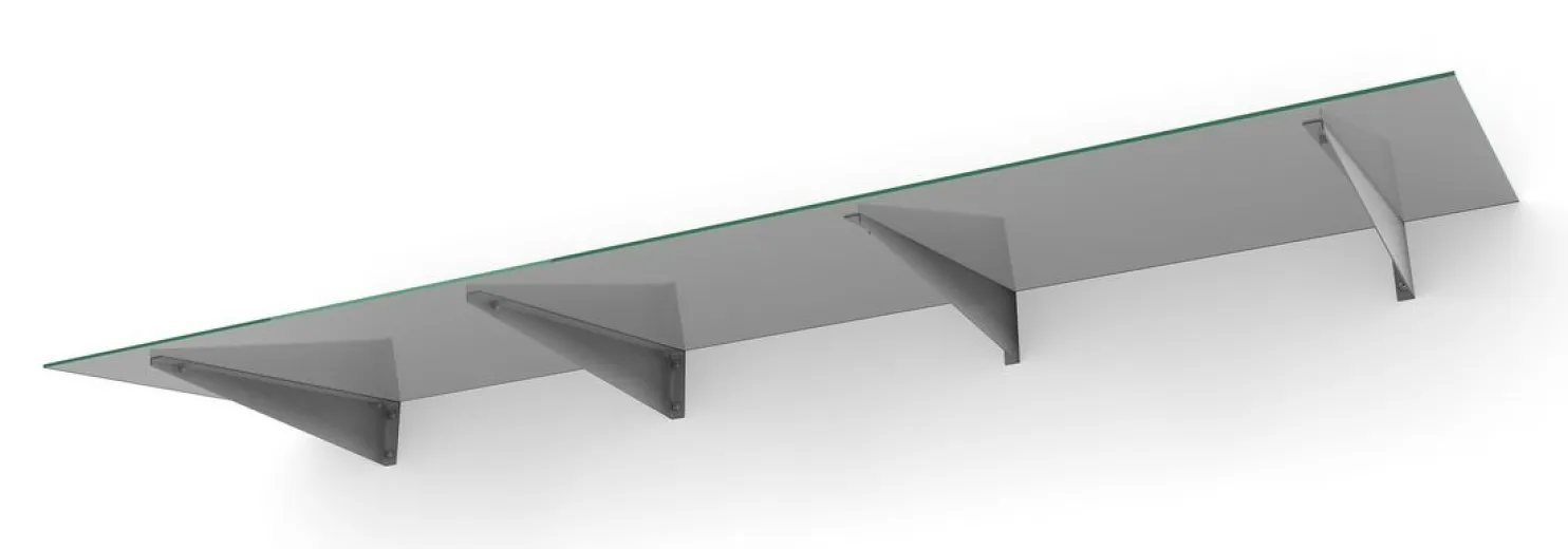Ovikatos Designtak Easy Collection Flat lasikatos eri vaihtoehtoja